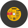 DeWalt 14 in. D X 1 in. Aluminum Oxide Cut-Off Wheel 1 pc