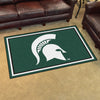 Michigan State University 4ft. x 6ft. Plush Area Rug