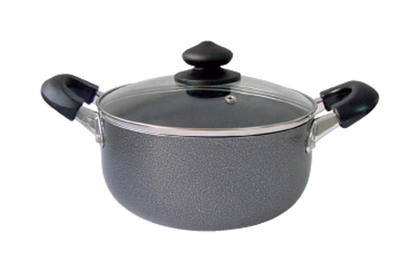 Bene Casa Stainless Steel Round Dutch Oven