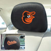 MLB - Baltimore Orioles Embroidered Head Rest Cover Set - 2 Pieces