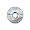 Chicago Die Cast 2 in. D Zinc Single V Grooved Pulley