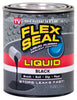 Flex Seal Satin Black Liquid Rubber Sealant Coating 1 pt. (Pack of 6)