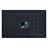 NHL - San Jose Sharks Heavy Duty Door Mat - 19.5in. x 31in.