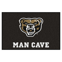 Oakland University Man Cave Rug - 19in. x 30in.