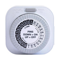 Westek Indoor Mechanical Timer 120 V White