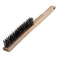 Warner 3 in. W X 14 in. L Carbon Steel Wire Brush (Pack of 12).