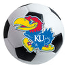 University of Kansas Soccer Ball Rug - 27in. Diameter