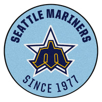 MLB - Seattle Mariners Retro Collection Roundel Rug - 27in. Diameter - (1981)