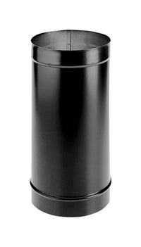 Pipe Dbl Wall 6X48Blk