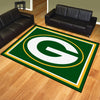 NFL - Green Bay Packers 8ft. x 10 ft. Plush Area Rug