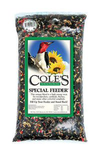 Cole's Special Feeder Assorted Species Black Oil Sunflower Wild Bird Food 20 lb (Pack of 2)