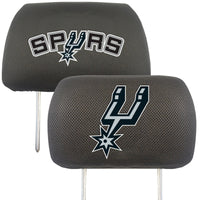 NBA - San Antonio Spurs Embroidered Head Rest Cover Set - 2 Pieces