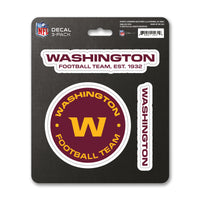 NFL - Washington Redskins 3 Piece Decal Sticker Set