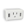 Westek 120 V Duplex White Outlet and USB Charger 1 pk