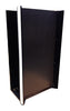 Vulcan Industries 65 in. H X 37 in. W X 23 in. D Black Metal End Cap Display