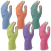 Bellingham Glove NT3700ACL Large Nitrile Garden Gloves Assorted Colors