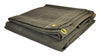 Foremost Dry Top Heavy Duty Canvas Tarp Olive 8 ft. L x 6 ft. W