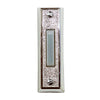 Heath Zenith Silver Plastic Wired Pushbutton Doorbell