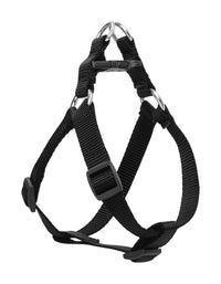 Lupine Pet Basic Solids Black Black Nylon Dog Harness