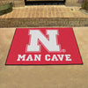 University of Nebraska Man Cave Rug - 34 in. x 42.5 in.