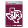 Texas A&M University Team State Decal Sticker