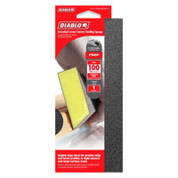 Diablo 8 in. L X 3 in. W X 1 in. 100 Grit Fine Angled Sanding Sponge