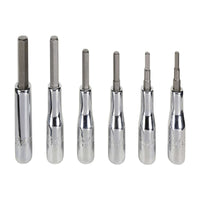 SK Professional Tools 3/8 in. drive SAE Hex Bit Socket Set 6 pc