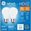 GE Refresh A15 E26 (Medium) LED Bulb Daylight 40 Watt Equivalence 2 pk