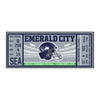 NFL - Seattle Seahawks Ticket Runner Rug - 30in. x 72in.