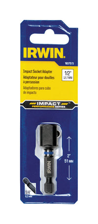 Irwin 2 in. L X 1/2 in. drive SAE Ball Impact Socket Adapter 1 pc