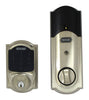 Schlage Satin Nickel Zinc Deadbolt w/Alarm