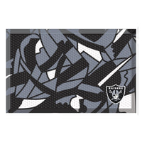 NFL - Las Vegas Raiders XFIT Rubber Scraper Door Mat