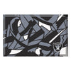 NFL - Las Vegas Raiders XFIT Rubber Scraper Door Mat