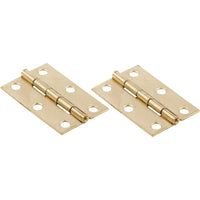 V518 2-1/2" Hinge NRP 2/pk - Polished Brass