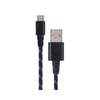 Fusebox USB to Type C Cable 9 ft. Black/White