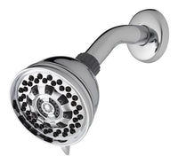 Water Pik PowerPulse Chrome 6 settings Showerhead 1.8 gpm