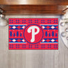 MLB - Philadelphia Phillies Holiday Sweater Rug - 19in. x 30in.