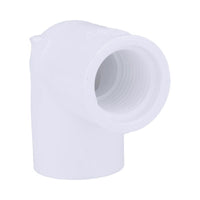 Charlotte Pipe Schedule 40 1/2 in. Slip x 1/2 in. Dia. FPT PVC Elbow (Pack of 25)