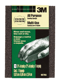 3M 3-3/4 in. L X 2-5/8 in. W X 1 in. Extra Fine/Fine Block Sanding Sponge