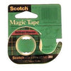 Scotch Magic 0.75 in. W X 650 in. L Invisible Tape Clear