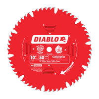 Diablo 10 in. D X 5/8 in. TiCo Hi-Density Carbide Combination Saw Blade 50 teeth 1 pk