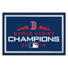 MLB - Boston Red Sox 2018 World Series Champions 5ft. x 8 ft. Plush Area Rug