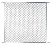 M-D Satin Silver Aluminum Door Grille 1 pc