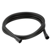 Matte black handheld shower hose