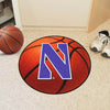 Northwestern University Basketball Rug - 27in. Diameter