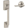 Schlage Century Satin Nickel Handleset 1-3/4 in.