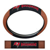 NFL - Tampa Bay Buccaneers Football Grip Steering Wheel Cover 15" Diameter