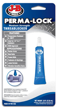 J-B Weld Perma-Lock Threadlocker Liquid 0.2 oz