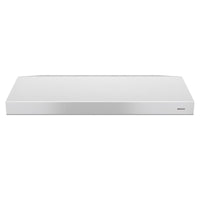 Broan-NuTone Glacier 30 in. W White Range Hood