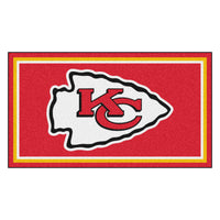 NFL - Kansas City Chiefs 3ft. x 5ft. Plush Area Rug